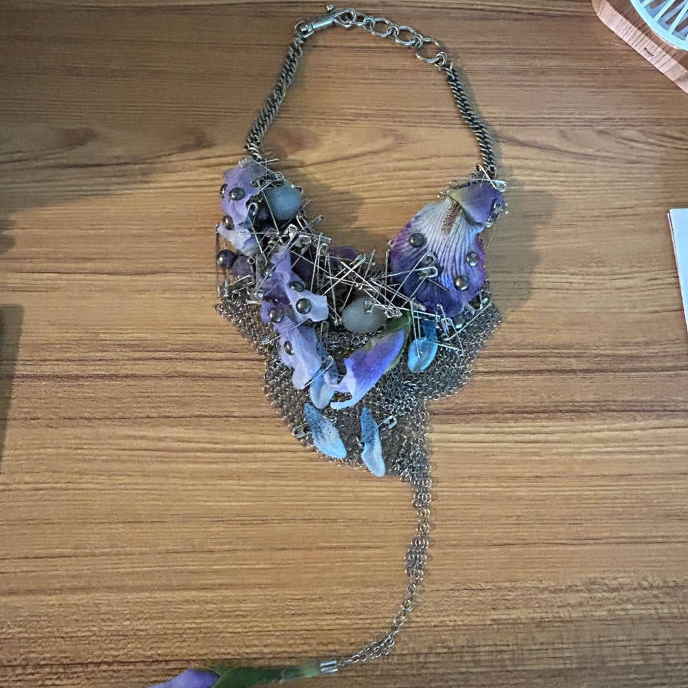 Realm by Jesse Walker floral necklace